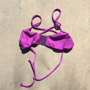 Posh Pua cross back bikini top